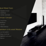 Brochure Design Sample for Wood Flooring, Furniture Co